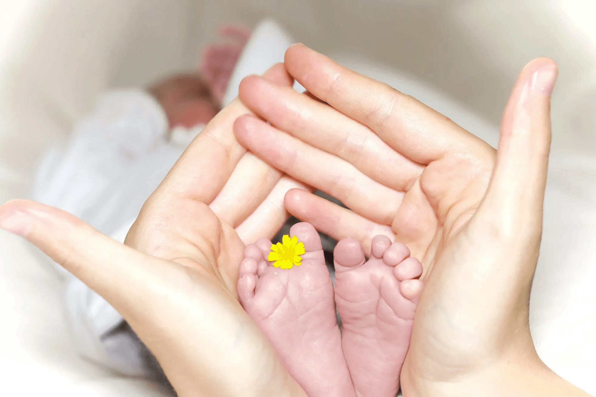Newborn Child in Bavaria, Germany